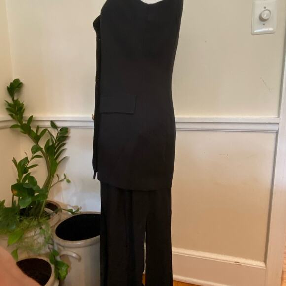 Vintage Rina Rossi Chic and Crazy vest jacket and high waisted skirt suit size 8 - Picture 6 of 16